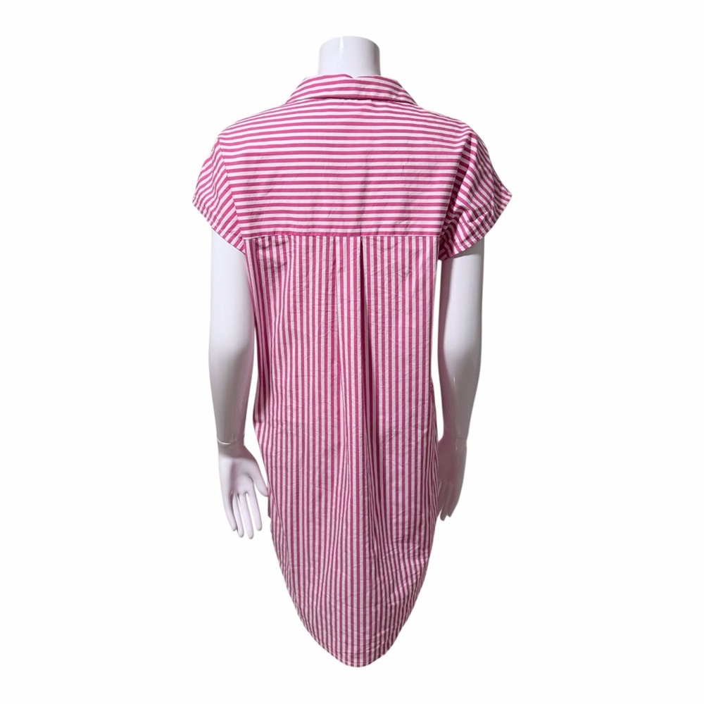 Jude Connally Striped Shift Dress Size XS Beach Preppy Coastal Grandma Casual - Picture 6 of 9
